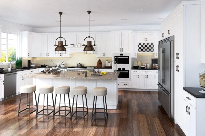 JSI Cabinetry white kitchen